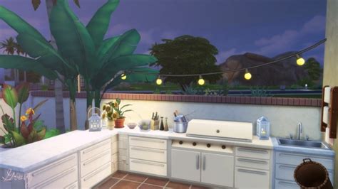 Outdoor Kitchen At Gravysims Sims 4 Updates