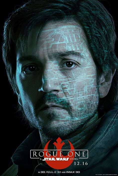 Rogue One A Star Wars Story Character Posters Revealed Complete