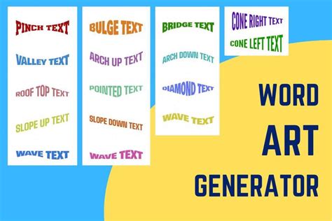Unleashing Your Creativity With Word Art Generator A Dazzling World Of