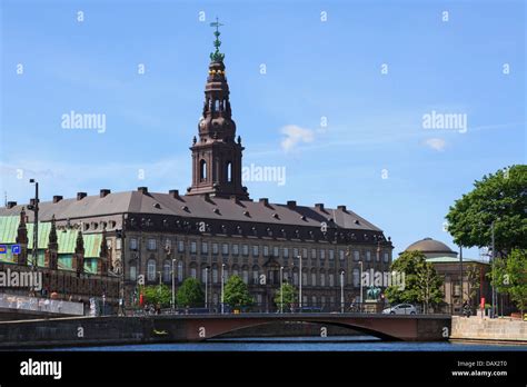 Christiansborg Palace Danish Parliament Building On Slotsholmen Isle