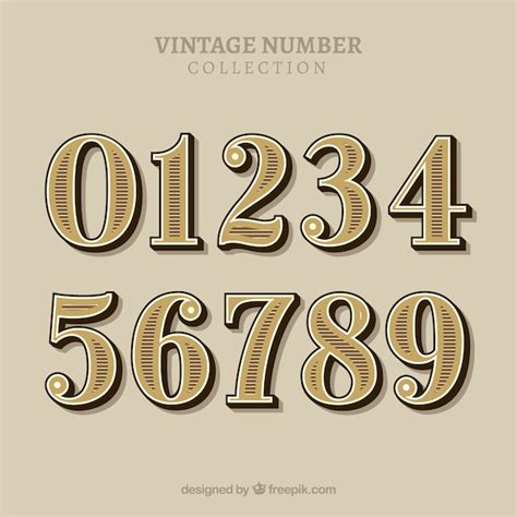 Vintage Number Svg 183 Svg File For Diy Machine