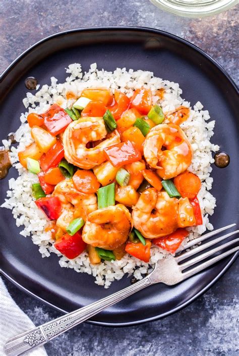 Pour half a beaten egg in and coat the king prawns. Sweet and Sour Shrimp Stir-Fry - Recipe Runner
