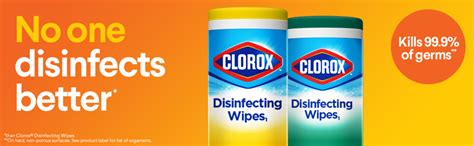 Disinfect and deodorize with clorox disinfecting wipes for a. 3 PACK CLOROX DISINFECTING WIPES VALUE BLEACH FREE ...