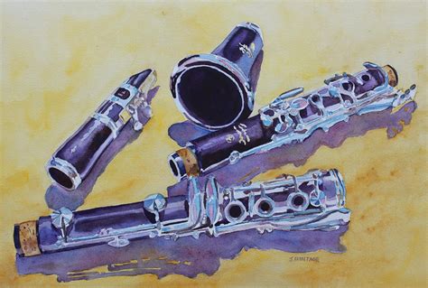 Clarinet Candy Painting By Jenny Armitage Fine Art America
