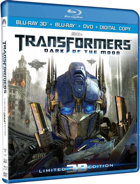 Transformers Dark Of The Moon 3d Blu Ray Details