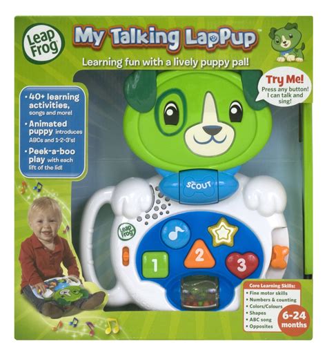 New Leapfrog Talking Lappup Scout Educational Learning Baby Toddler