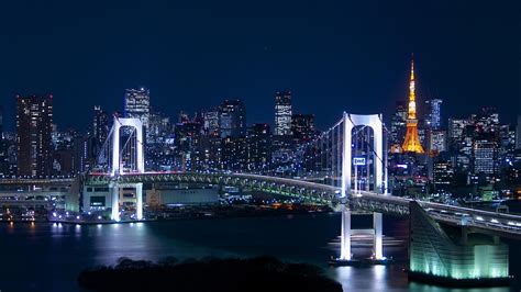 Rainbow Bridge Tokyo Japan Wallpapers Top Free Rainbow Bridge Tokyo