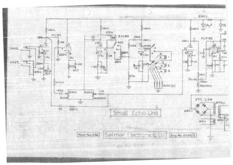 Simple Echo Circuit Diagram Wiring Schematic Diagram
