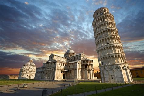 Leaning Tower Of Pisa Tuscany Italy