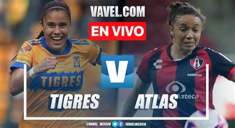 Goles Y Resumen Del Tigres 2 0 Atlas Femenil Cuartos De Final Vuelta