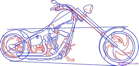 I really enjoy my intuos 4 and. Motorcycle Easy Drawing at GetDrawings | Free download