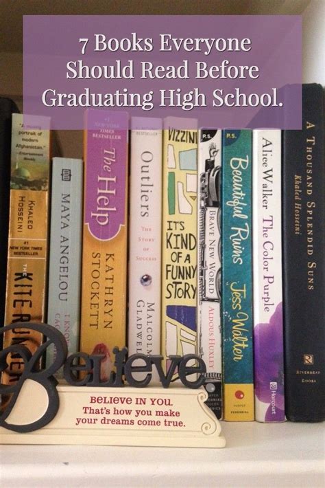 7 Books Everyone Should Read Before Graduating High School Khaled