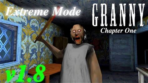 granny v1 8 in granny 3 moonlight effect atmosphere on extreme mode door escape good ending