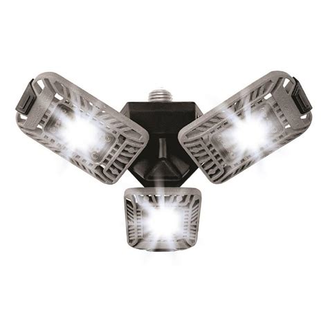 Well, this post is all about separating facts from myths. Bell + Howell TriBurst 10.5 in. 144 High Intensity LED 4000 Lumens Flush Mount Ceiling Light ...