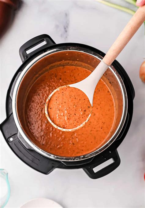 Instant Pot Tomato Soup Recipe Shugary Sweets