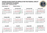 Court Sessions Calendars - U.S. Court of Appeals for the Federal Circuit
