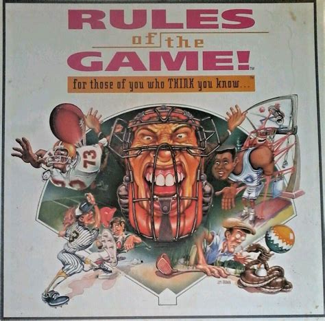 Rules Of The Game Sports Trivia Board Game 1995 New Sealed Vintage 90s
