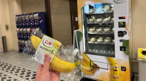 Tokyo Banana Vending Machine Weird Vending Machines Japan