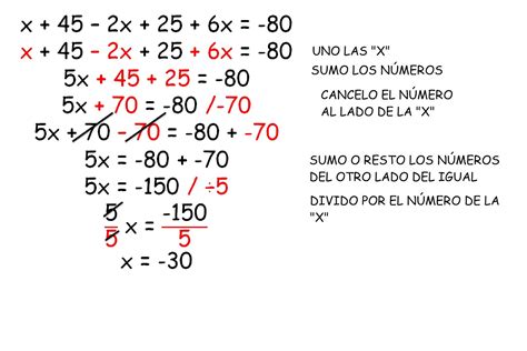 Matemática 7mo Básico ResoluciÓn De EcuaciÓn