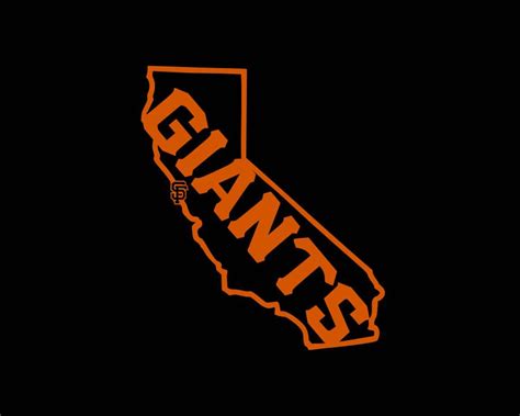 Sf Giants California Logo Vinyl Decal Car Window Bumper Etsy In