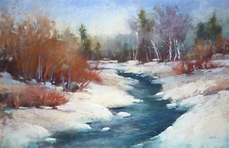 Karen Margulis Dec Painting Snow Winter Painting Daily Painting