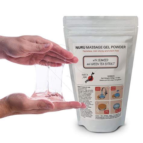 Nuru Massage Gel Powder Shimizu G Makes L Gal Paladin