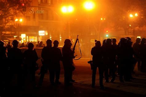 police tear gas occupy oakland protesters