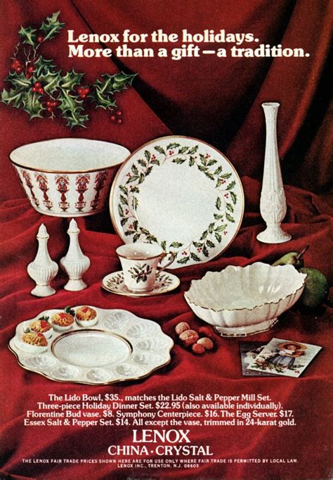 Vintage Spode And Lenox Christmas Dinnerware Sets Collectible Holiday