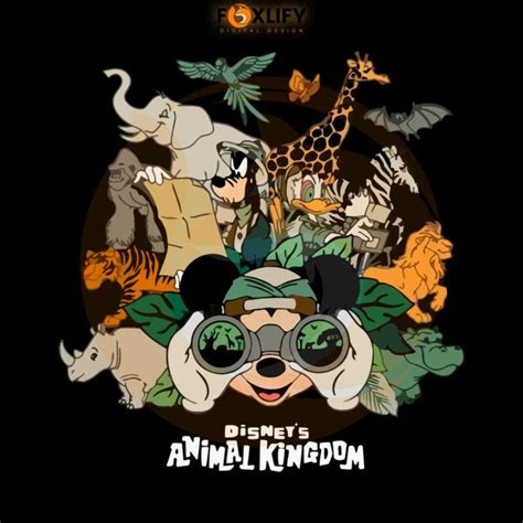 Disney Animal Kingdom Svg Best Graphic Designs Cutting Files