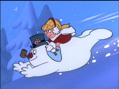 He then exclaimed happy birthday! and went of dancing. Christmas TV History: Christmas in July 2013: Animation!