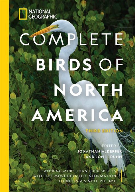National Geographic Complete Birds Of North America Nhbs Field Guides