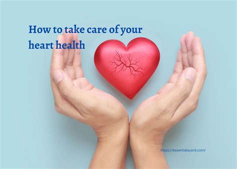 How To Take Care Of Your Heart Health Tips On Taking Control