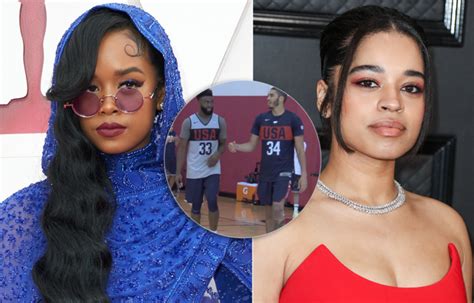 Randb Superstars Her And Ella Mai Dating Nba Stars Jaylen Brown And Jayson