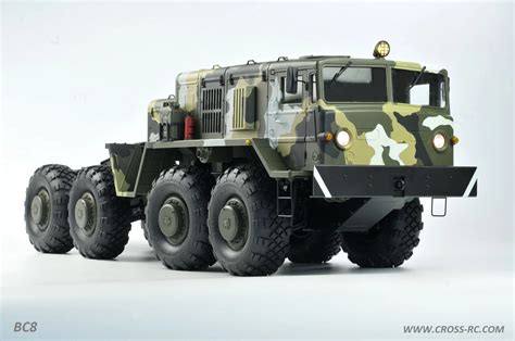 Bc8 Mammoth 112 Scale 8x8 Off Road Military Truck Kit Flagship Version