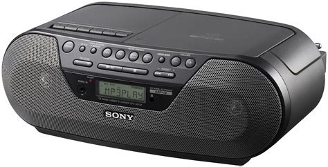 Sony Cfd S07cp Cd Radio Cassette Recorder Blackmp3 Playback Mega Bass