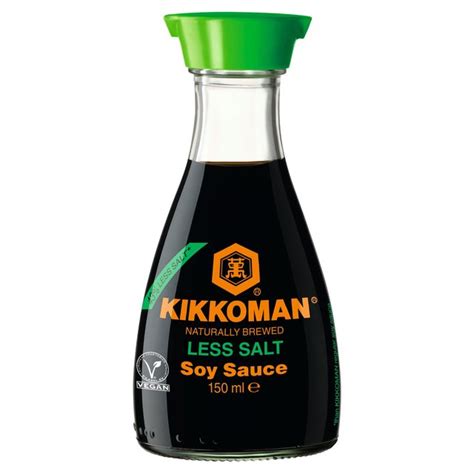 Kikkoman Less Salt Soy Sauce Ocado