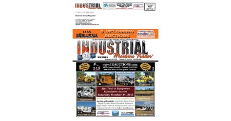 September 25 2015 Industrial Machine Trader