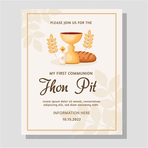First Communion Cards Printable Free
