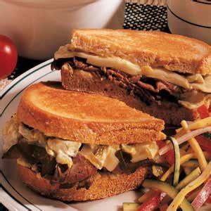 We have recipes for beef gyros, loaded hummus and even greek ziti. Grilled Roast Beef Sandwiches Recipe | Taste of Home