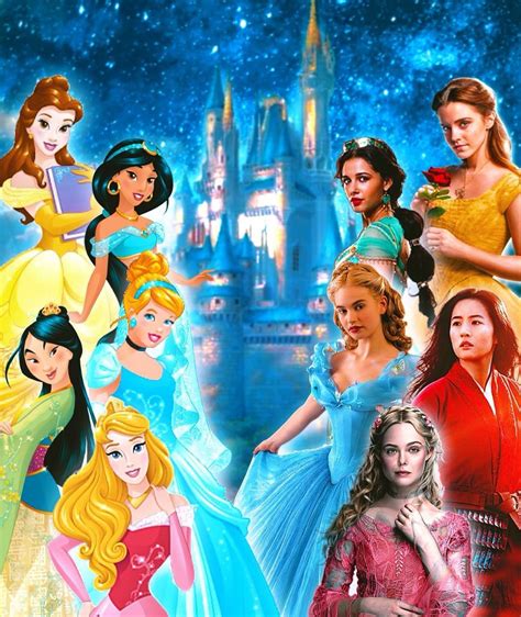 Live Action Disney Princesses Disney Princess Movies Disney Princess