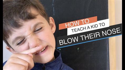 How To Teach A Kid To Blow Their Nose Dr Steve Silvestro And The Child