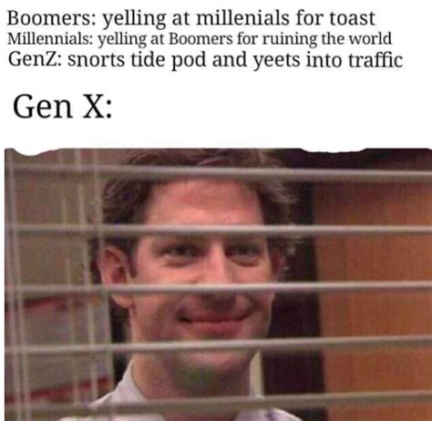 Funny Gen X Memes For Anyone Caught In The Middle Of The Boomer Millennial Feud