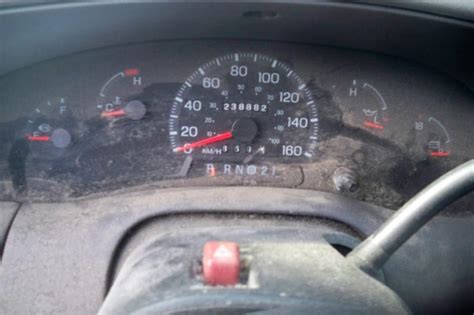 Find 97 98 Ford F150 Speedometer Cluster Kph Wo Tachometer F076nk