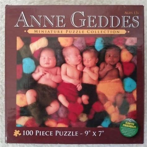 Anne Geddes Baby Photography Miniature Puzzle Collection 100 Piece