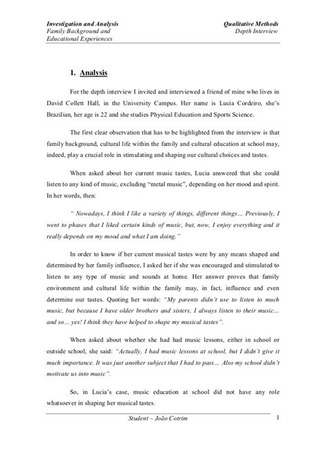 interview essay introduction paragraph   examples  forms   write  sample