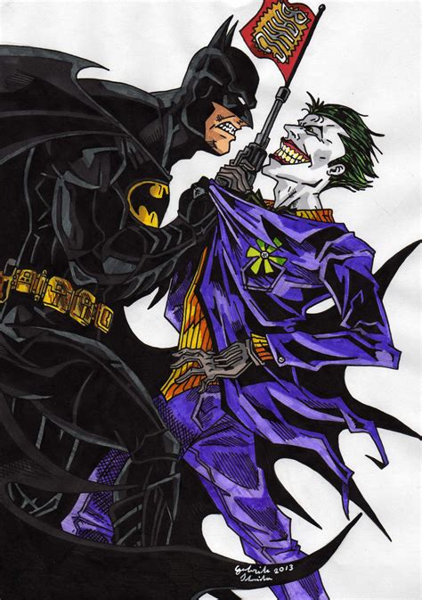 Batman Vs Joker 3 By Gabred Hat On Deviantart
