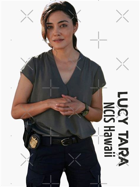 Ncis Hawaii Tv Show Lucy Tara Poster Sticker Sticker For Sale By