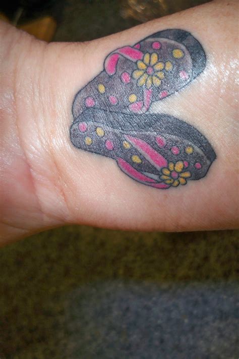 flip flop tattoo ideas design talk