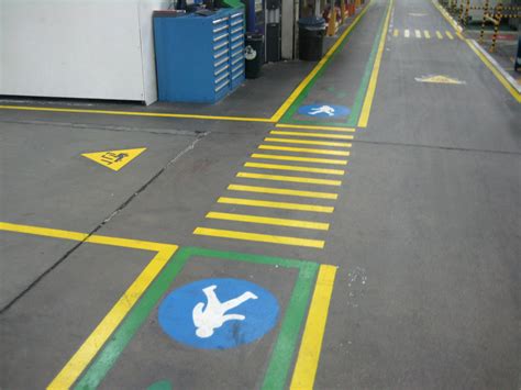 Factory Walkway Specialist Markings Lms Lean Manufacturing Workplace