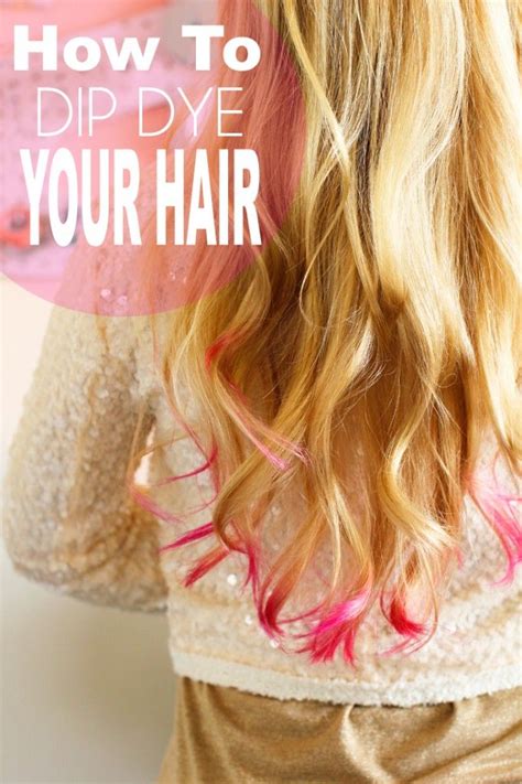 How To Dip Dye Your Hair In 6 Easy Steps Dip Dye Hair Hair Your Hair